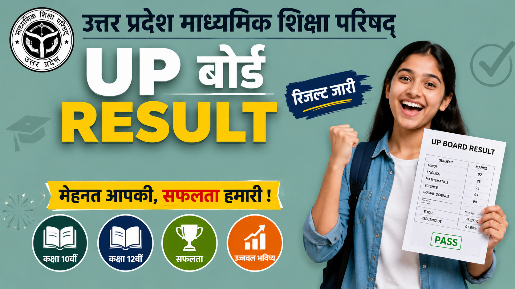 up board result
